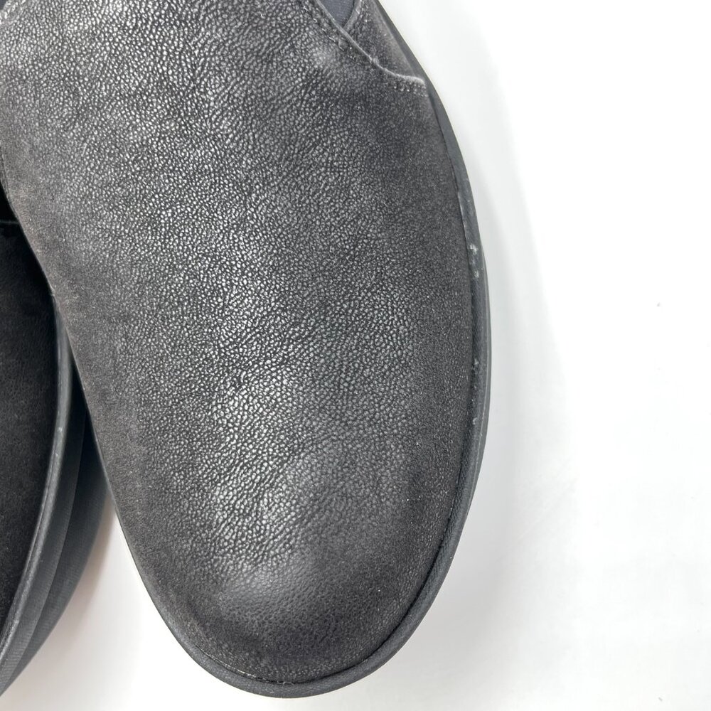 Clarks Womens Size 11 Step Rose Moon Black Comfort Wedges Loafers Shoes New - Picture 4 of 13
